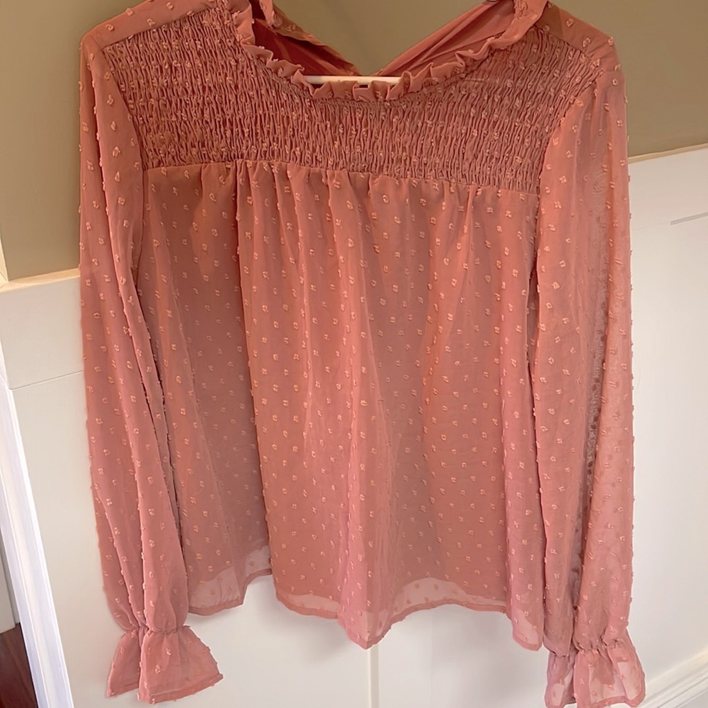NWT Mauve Blouse!